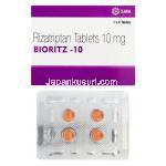 Bioritz-10　ビオリッツ、ジェネリックマクサルト、リザトリプタン10mg